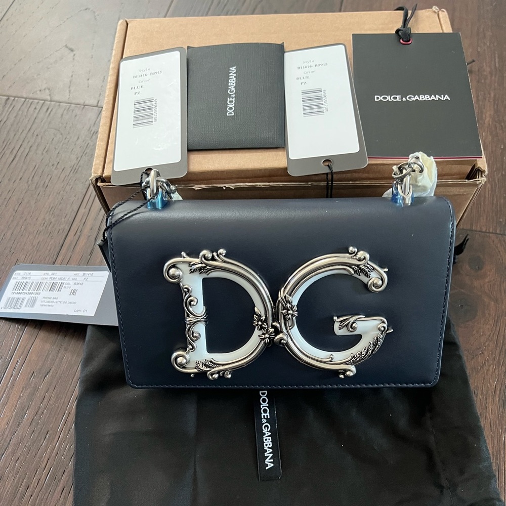 Game Day DG Girls Leather Shoulder Bag